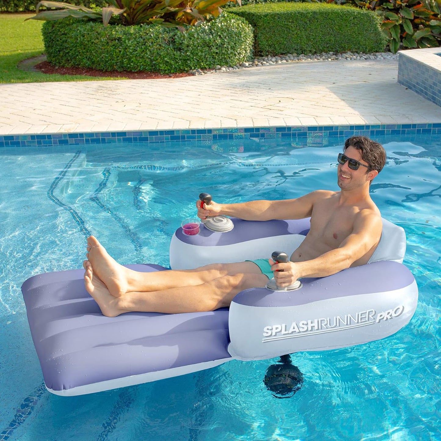 Matelas Gonflable Électrique pour Piscine