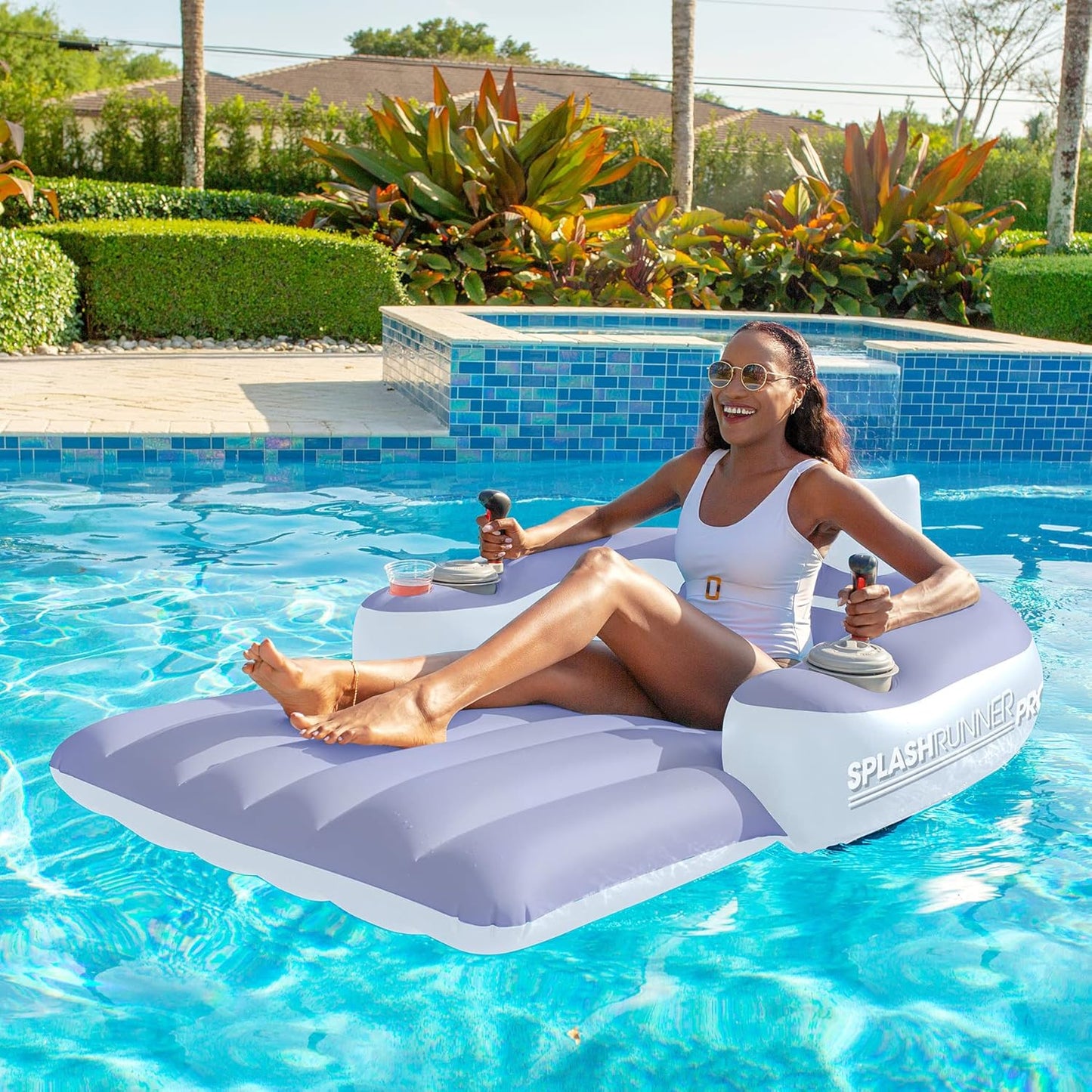Matelas Gonflable Électrique pour Piscine