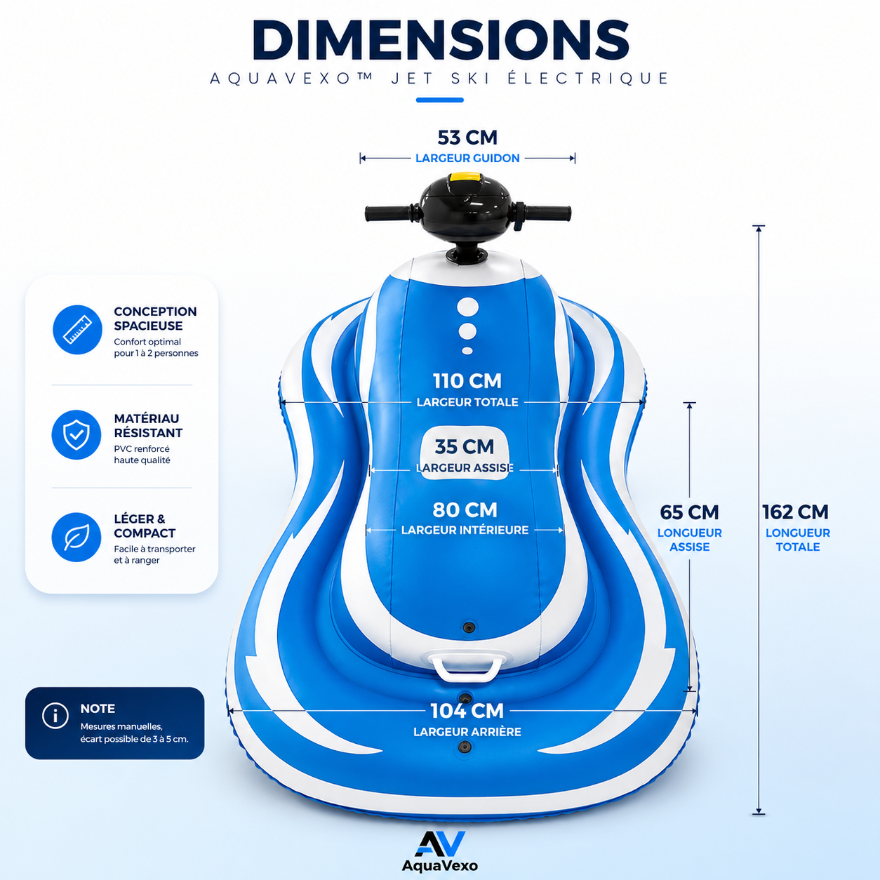 AquaVexo™ Jet Ski Électrique