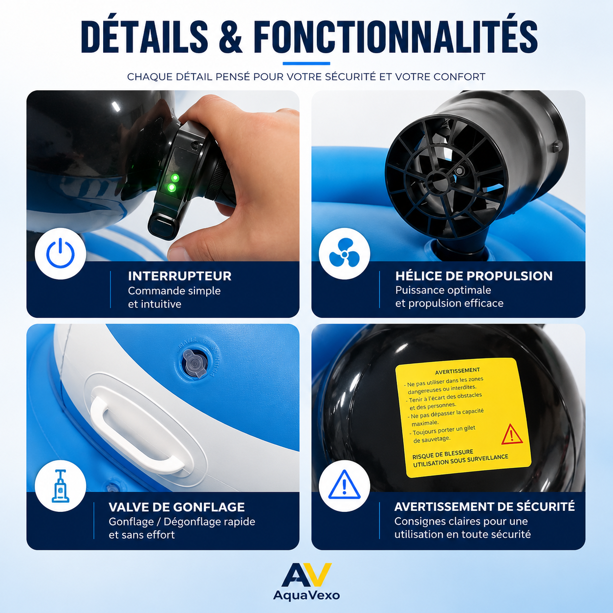 AquaVexo™ Jet Ski Électrique