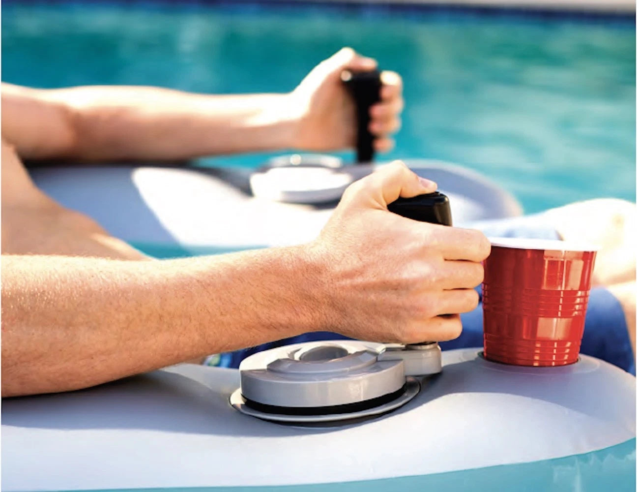 Matelas Gonflable Électrique pour Piscine
